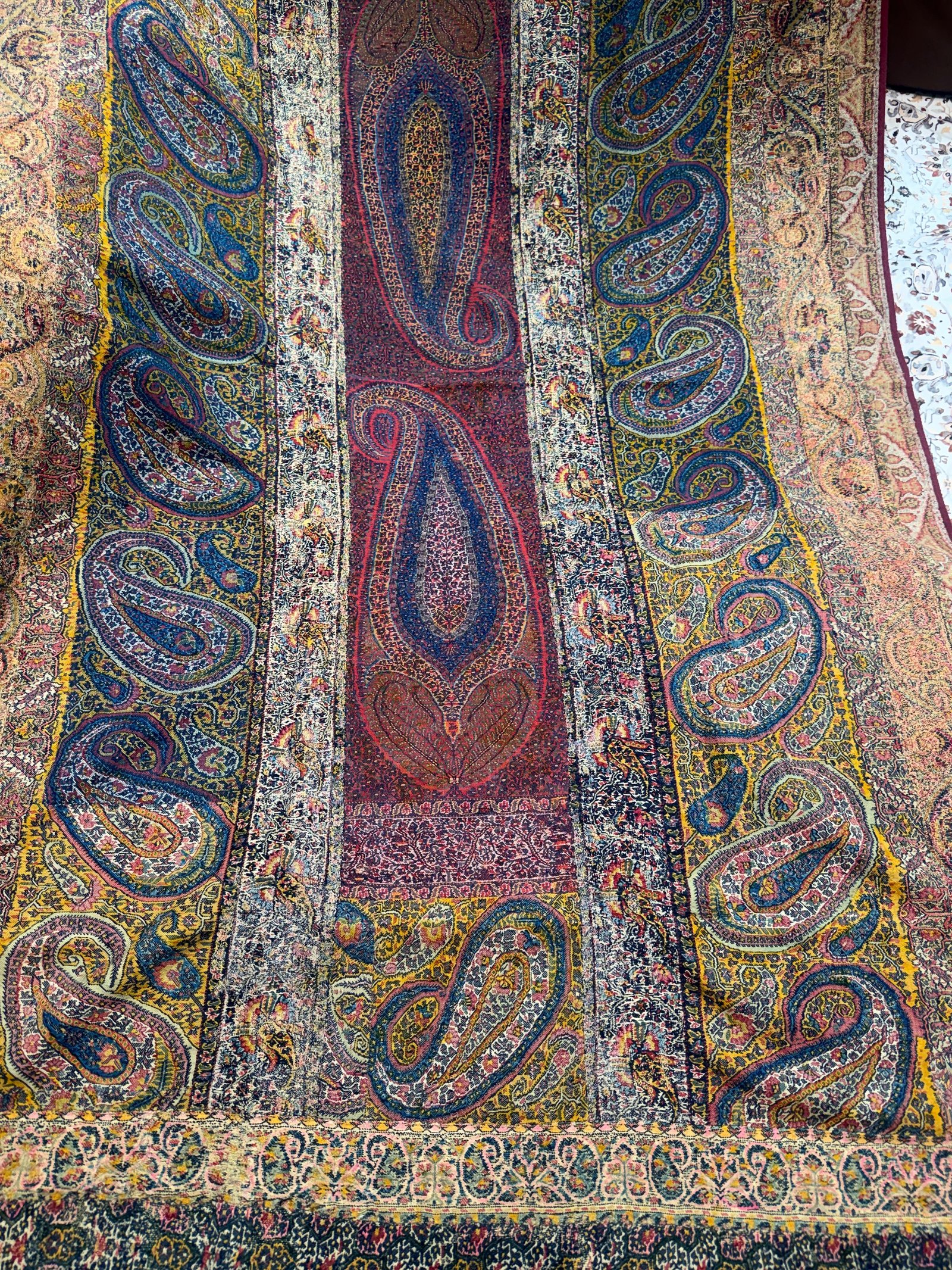 Jaipuri jamawar shawl 