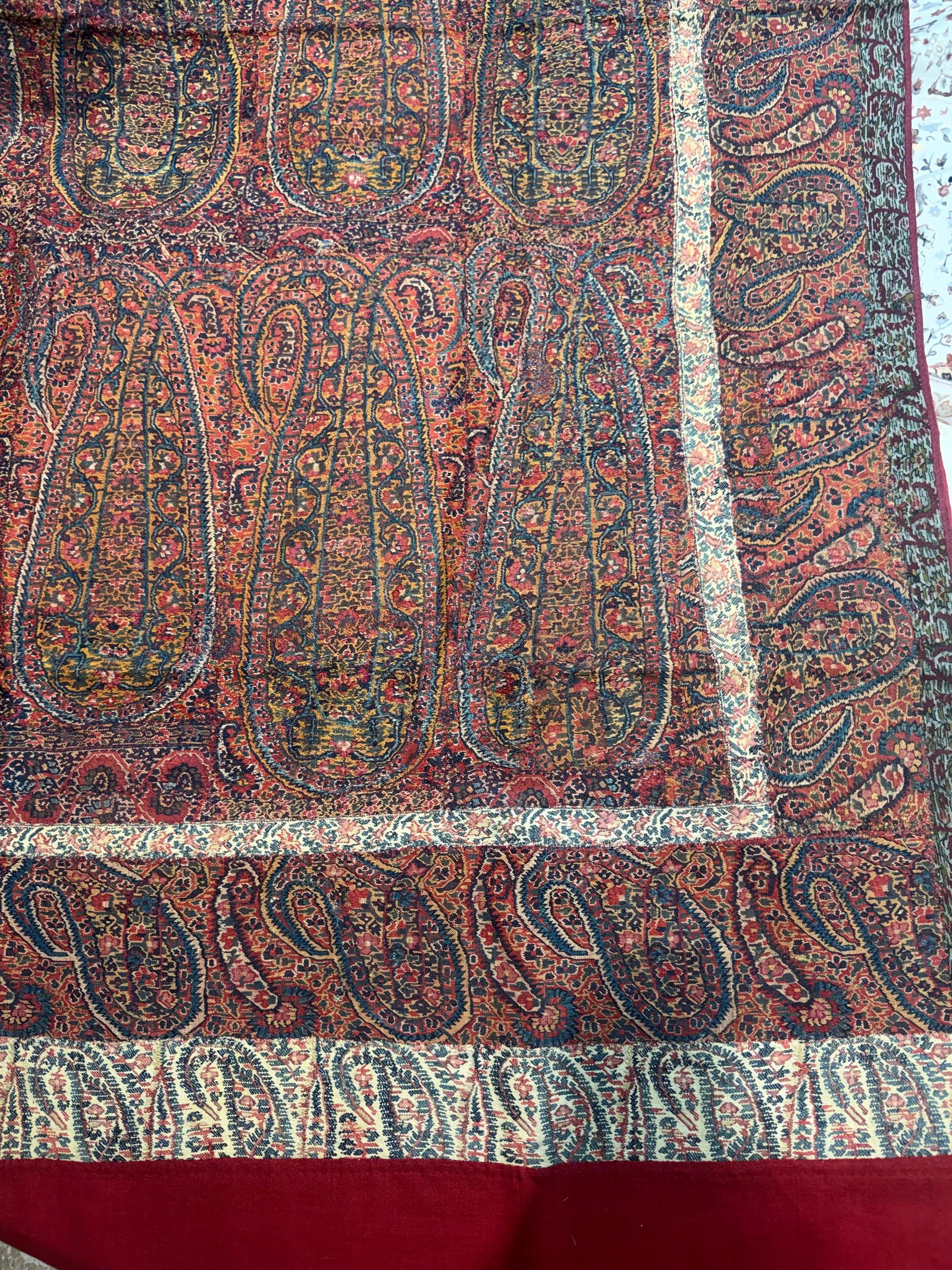 Kolkata jamawar shawl