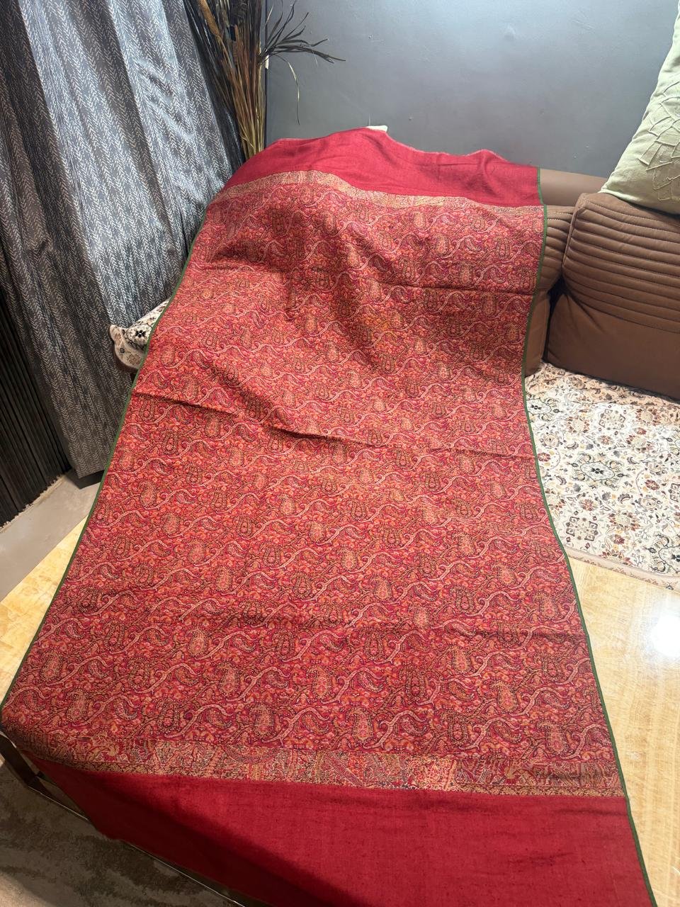 Antique irani jamawar shawl 