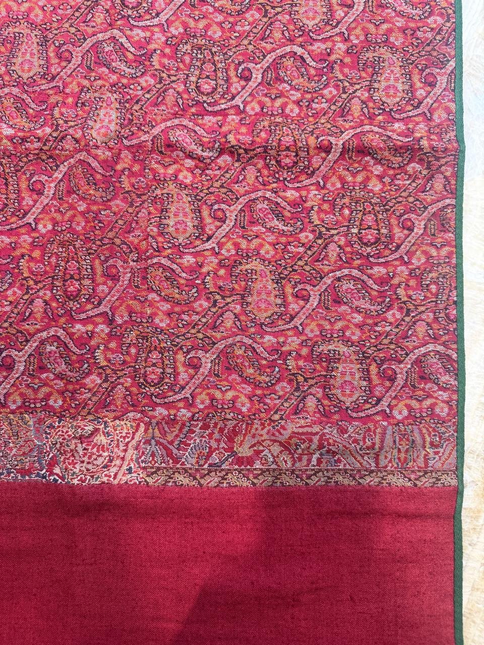Antique irani jamawar shawl 