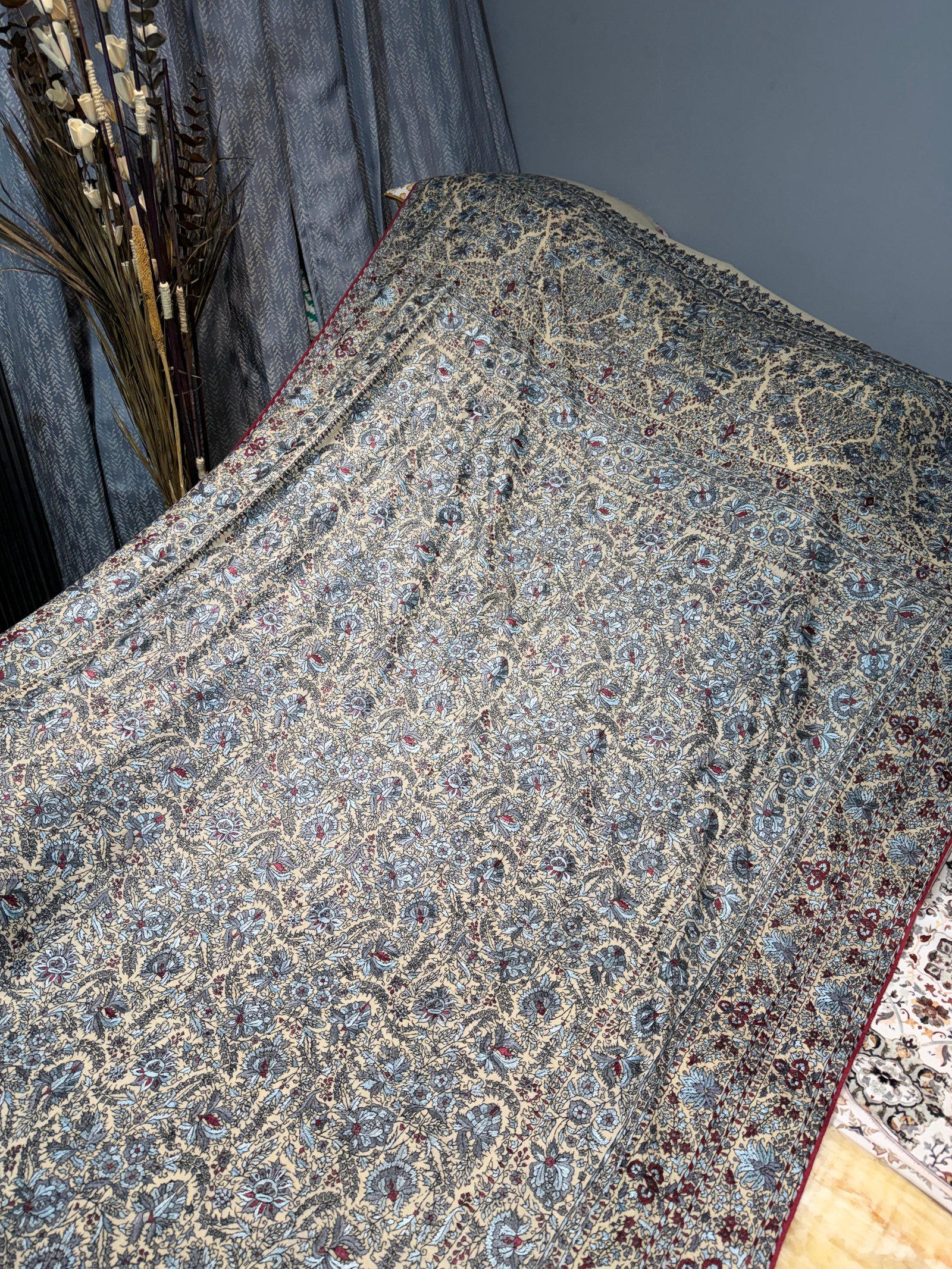 Pashmina needle work Resham unique jama