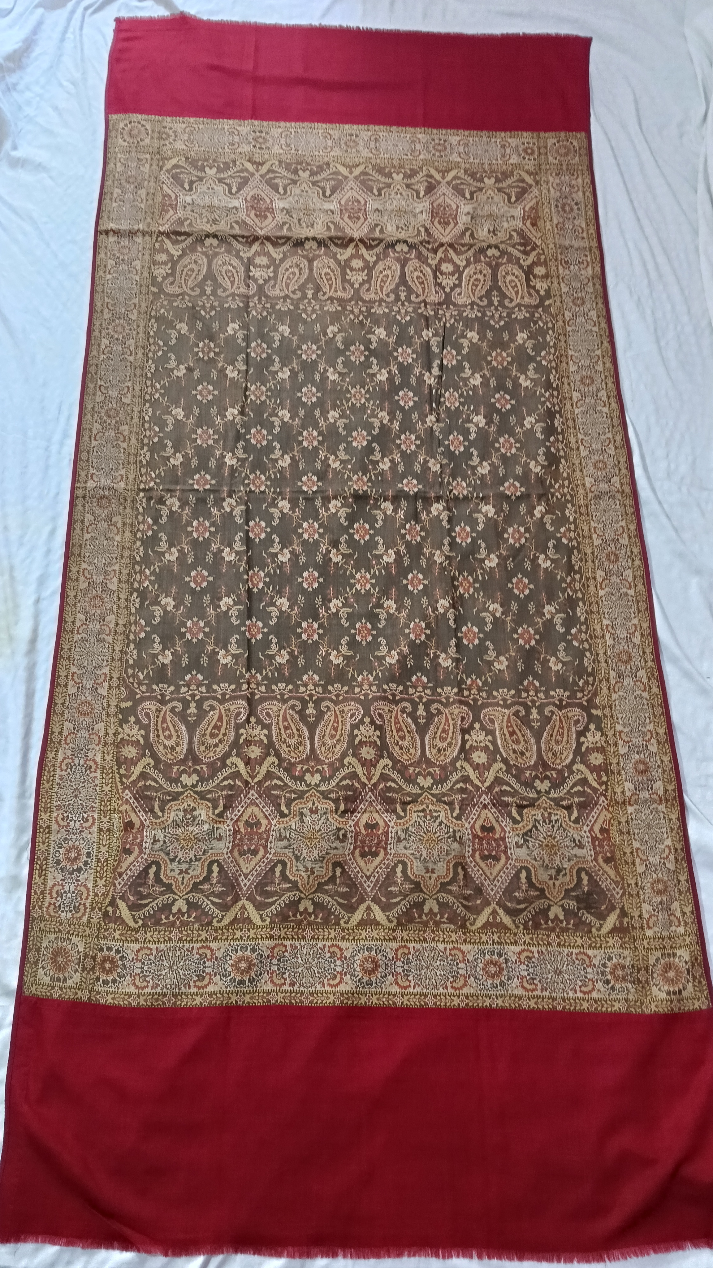 Italian paisley regal shawl 